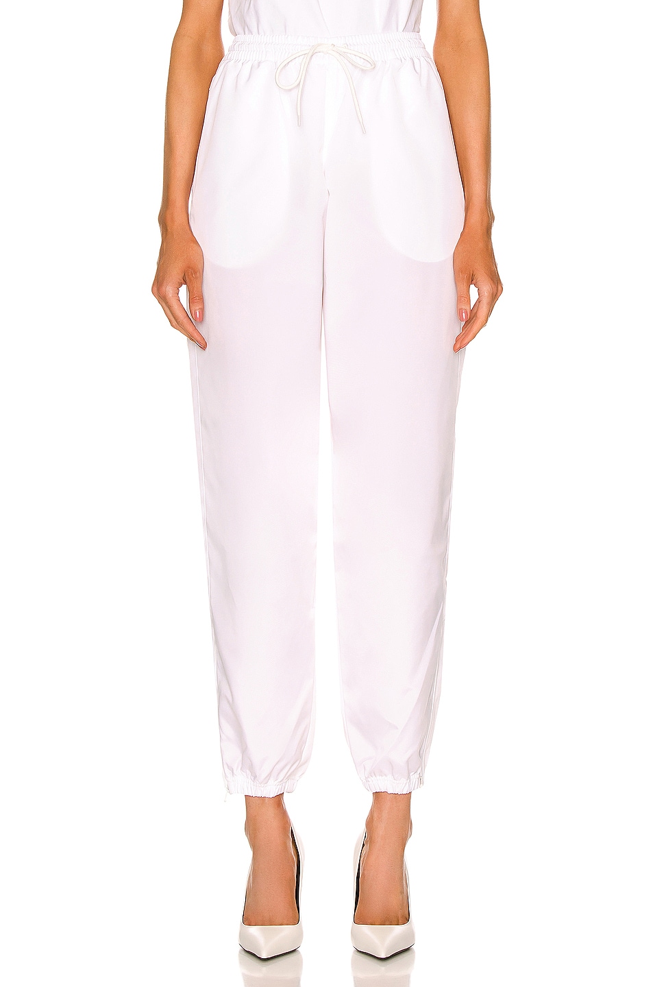 Image 1 of WARDROBE.NYC Spray Pant in Off-White