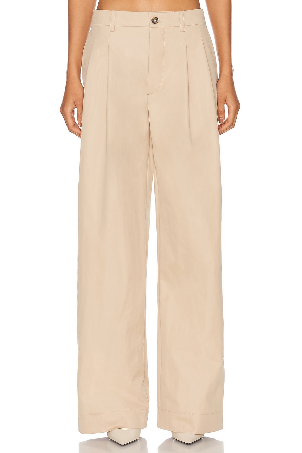Drill Chino Pant in Beige