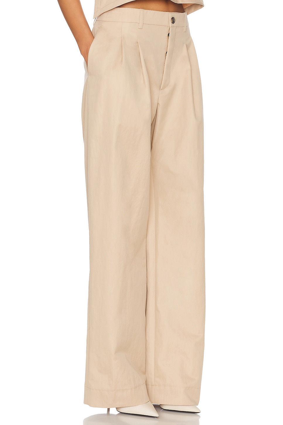 Shop Wardrobe.nyc Drill Chino Pant In Khaki