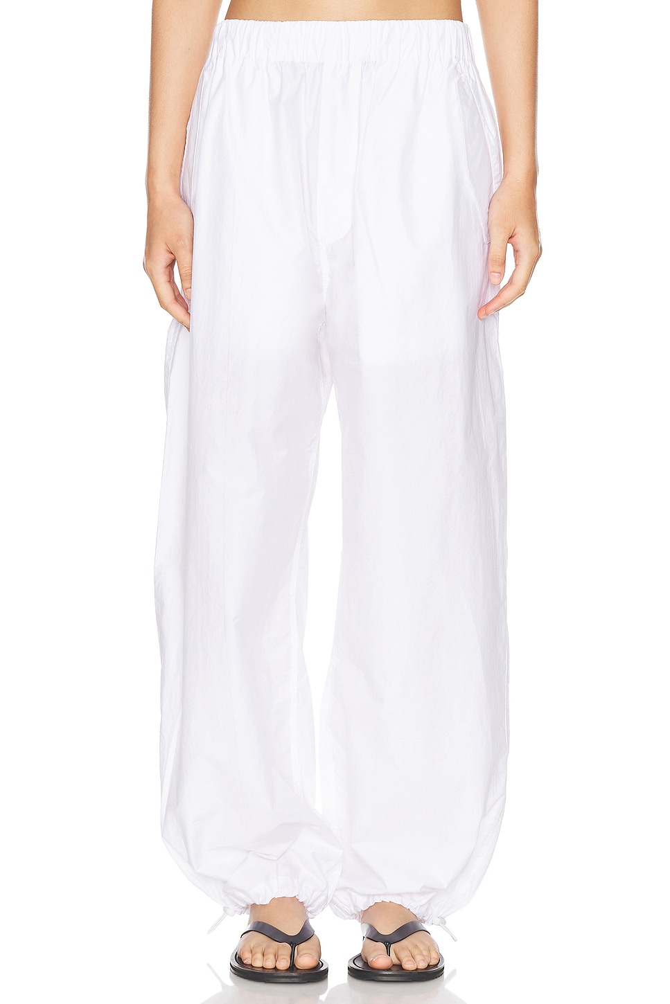 Image 1 of WARDROBE.NYC Beach Pant in White