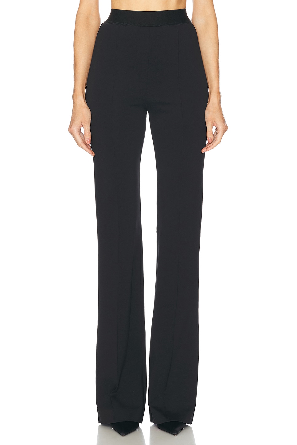 x Rosie Huntington-Whiteley RHW Stretch Trouser in Black