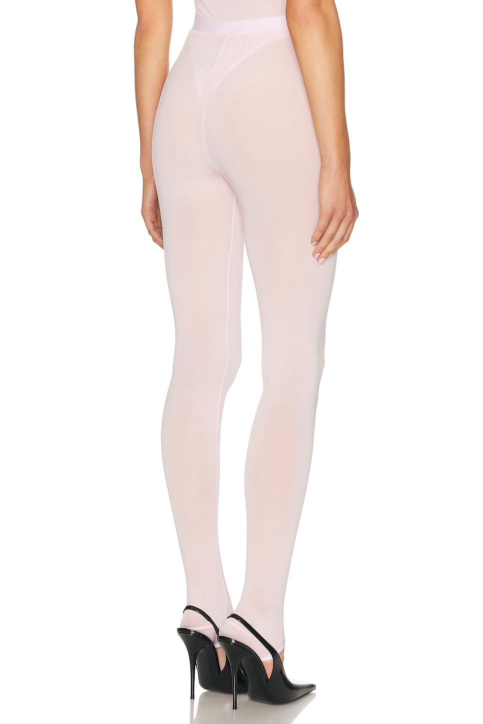 Wardrobe.NYC Sheer Stirrup Legging