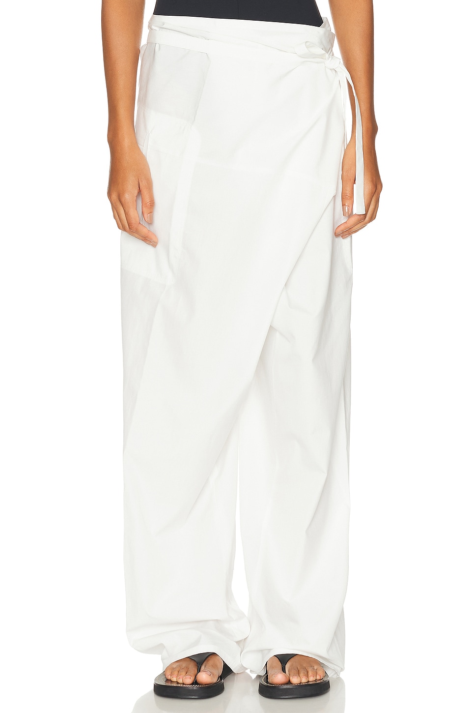 Fisherman Pant in White