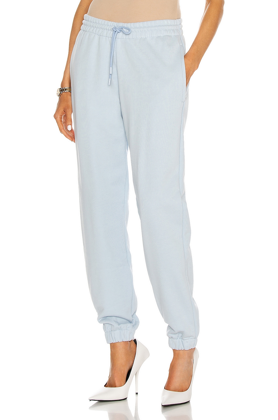 Image 1 of WARDROBE.NYC Track Pant in Light Blue