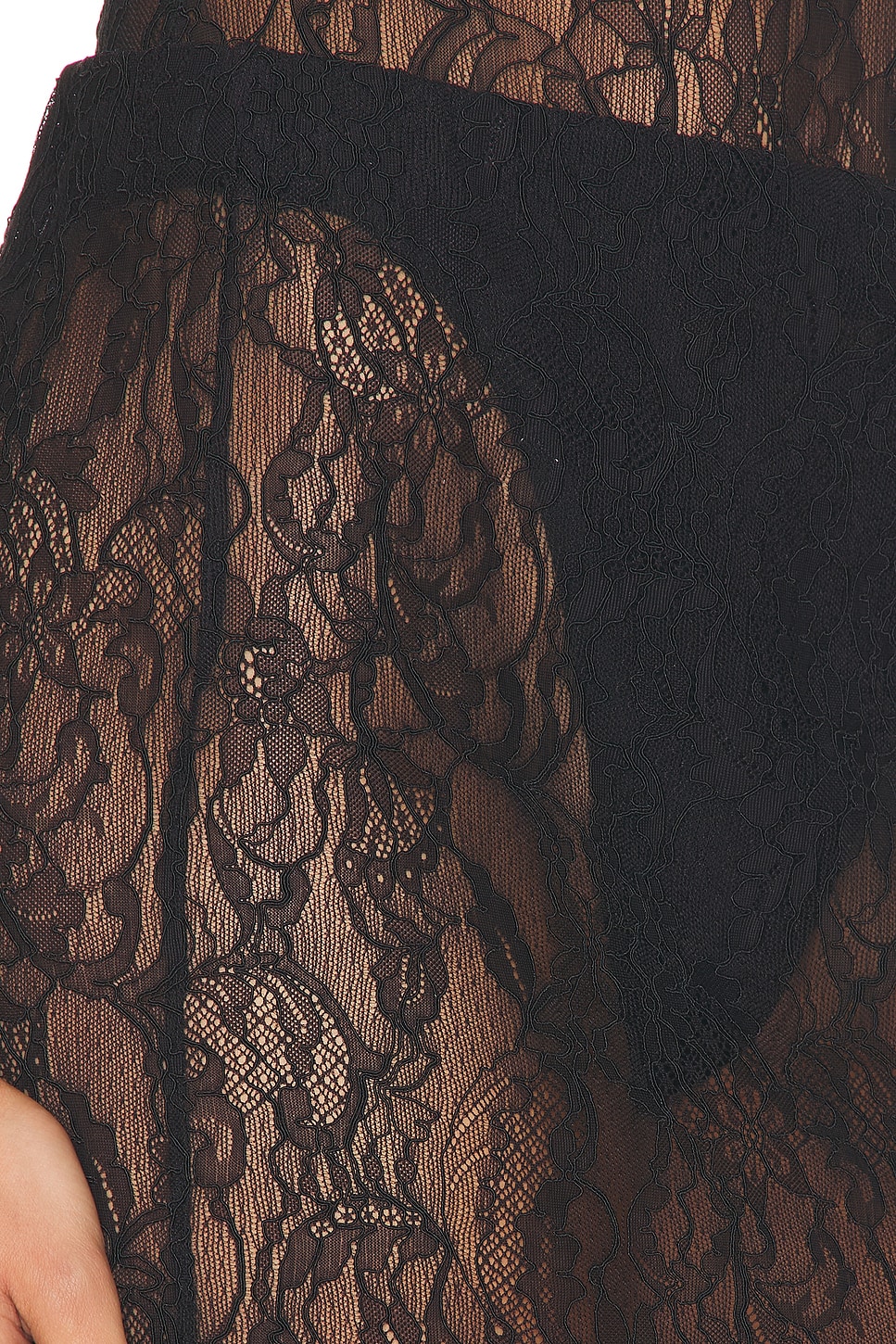 Wardrobe.NYC Lace Tube Skirt