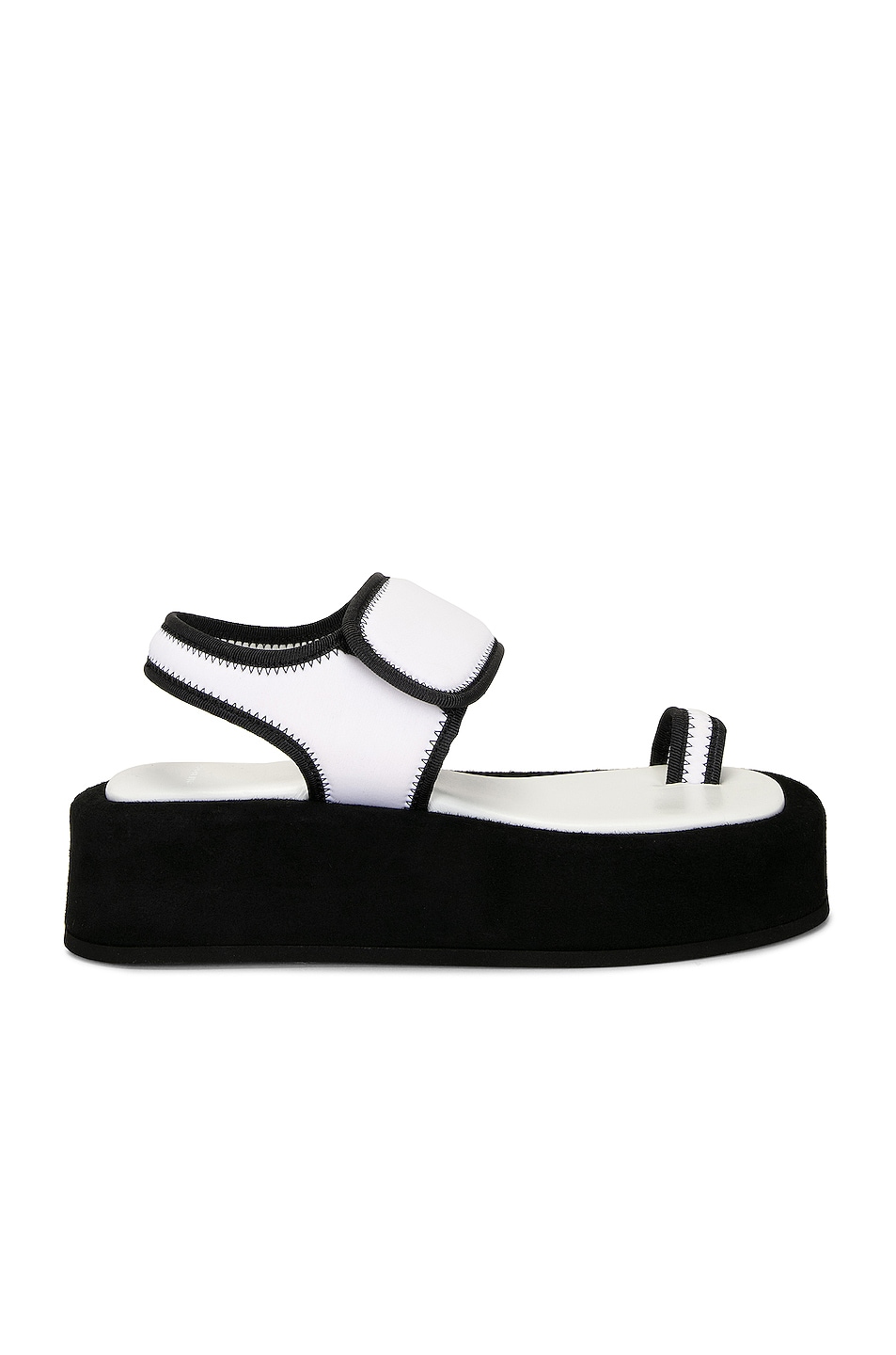 Image 1 of WARDROBE.NYC Platform Sandal in Black & White