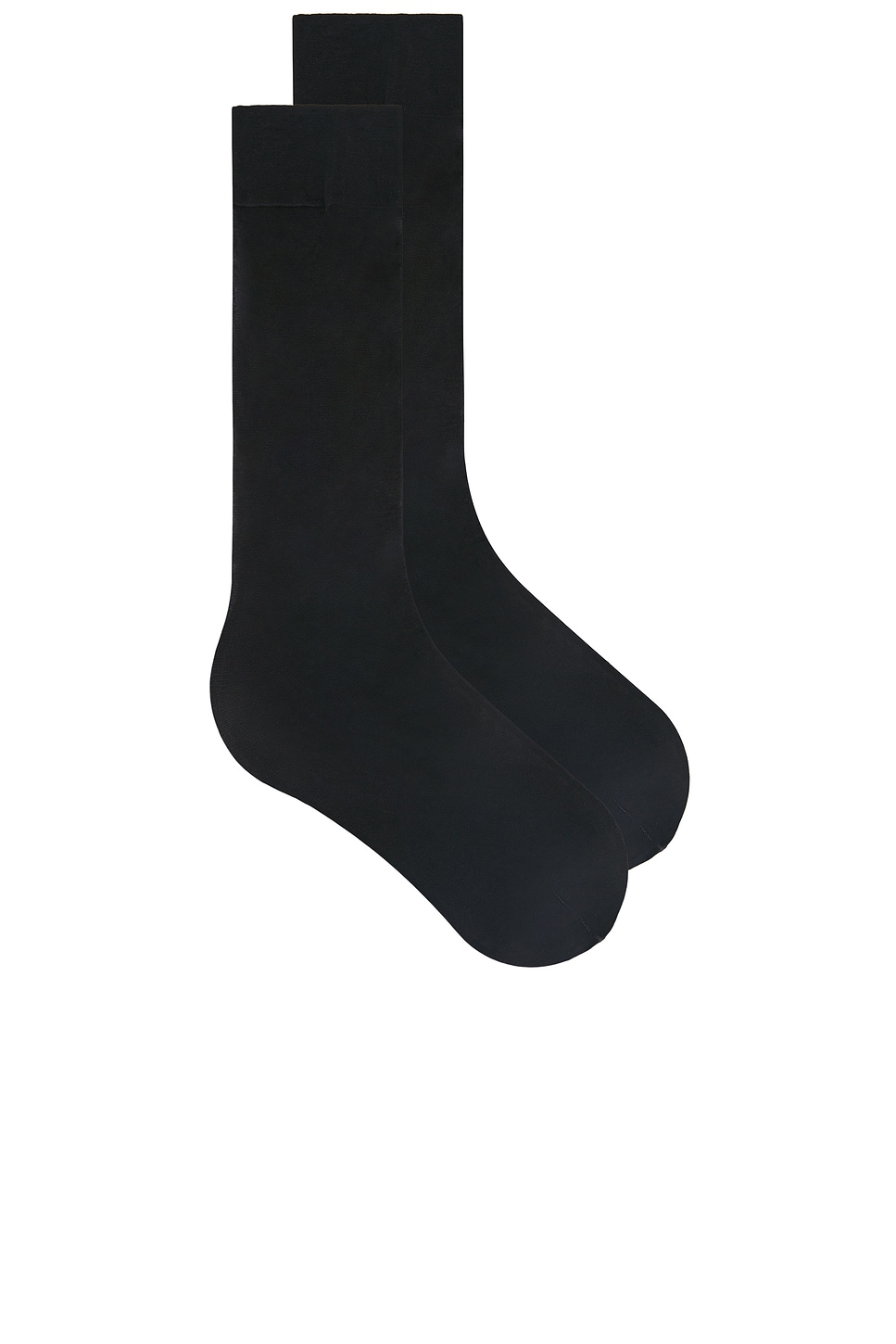 Satin Touch 20 Knee High Socks in Black