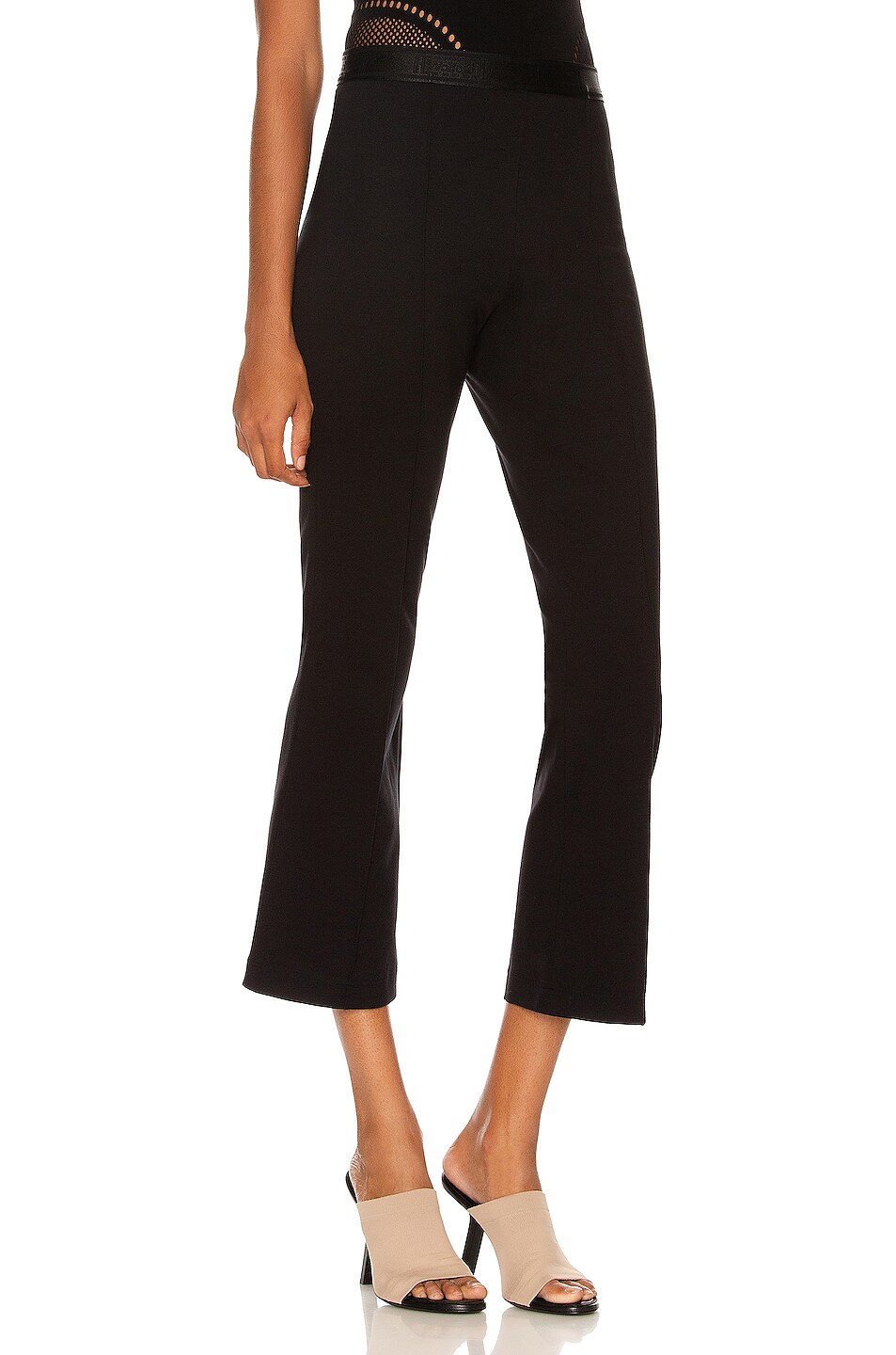 Wolford T Black Grazia Baby Flared Trousers 52780 7005 main image 1