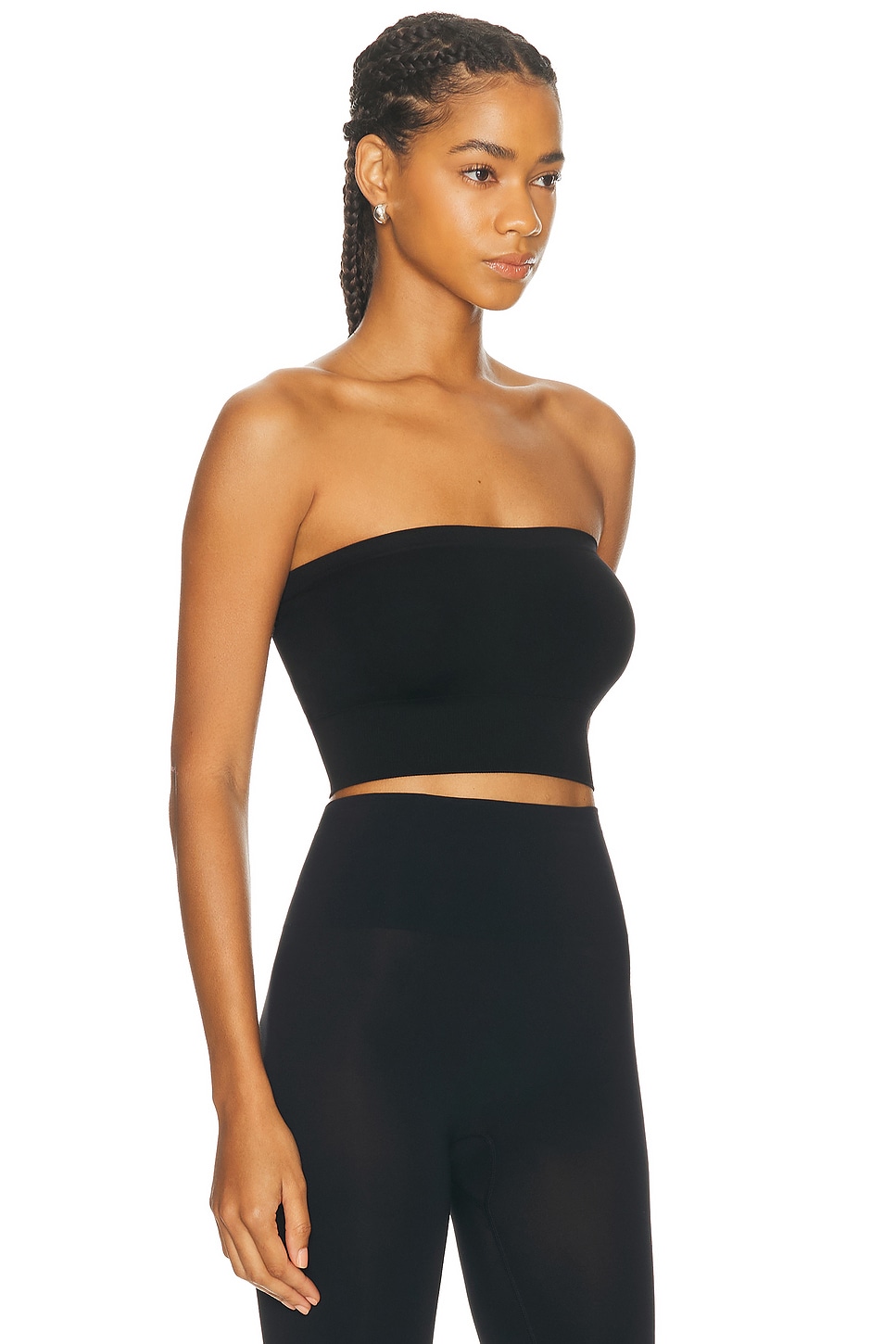 Image 2 of Wolford Seamless Essential Sleeveless Top in Black