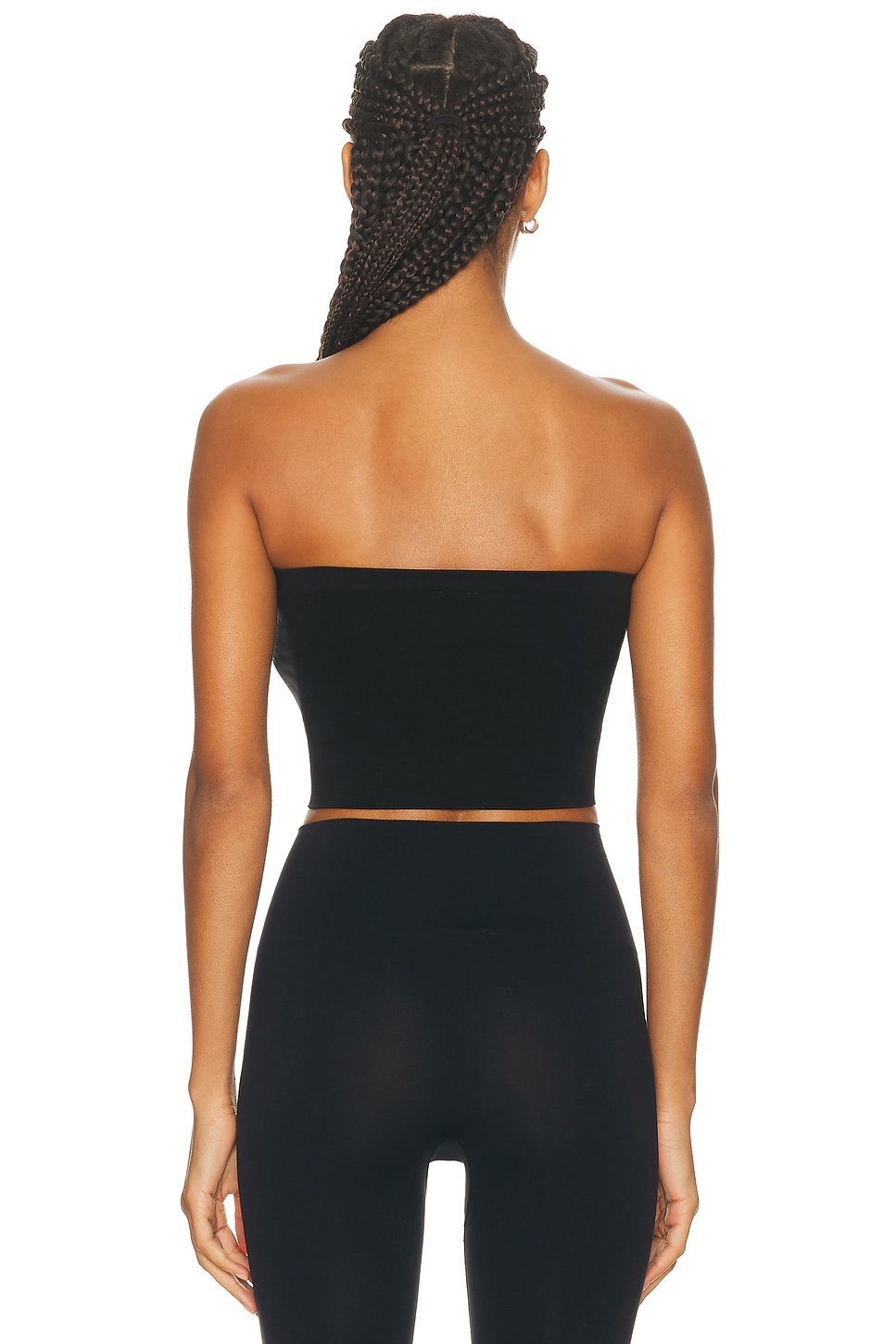 Image 3 of Wolford Seamless Essential Sleeveless Top in Black