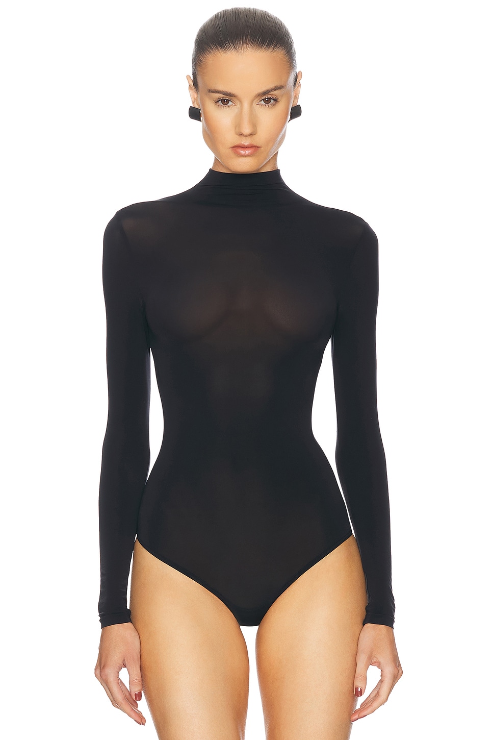 Wolford Buenos Aires String Bodysuit In Black