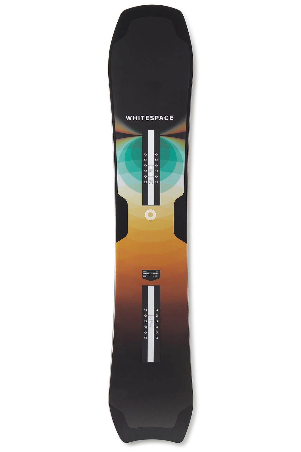 Image 1 of Whitespace Montano Snow Board in Black & White