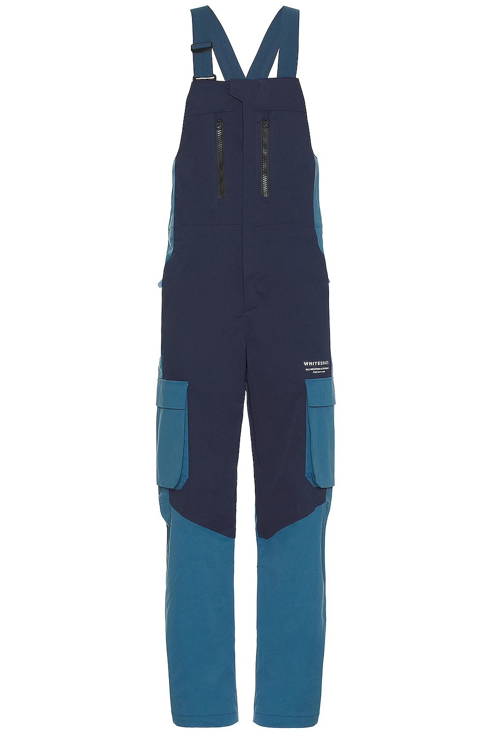 Whitespace 2l Insulated Cargo Bib Pant in Blue