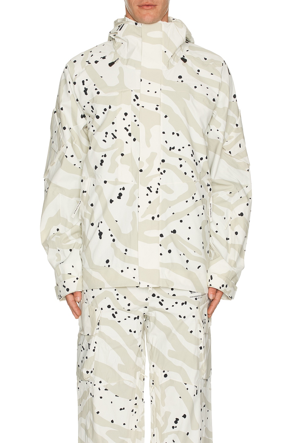 Image 1 of Whitespace AMF Cargo Jacket in Taupe Camo