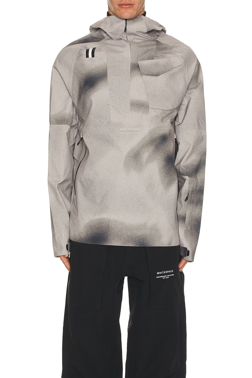 Image 1 of Whitespace Rec 2.5L Anorak Jacket in Sand Camo