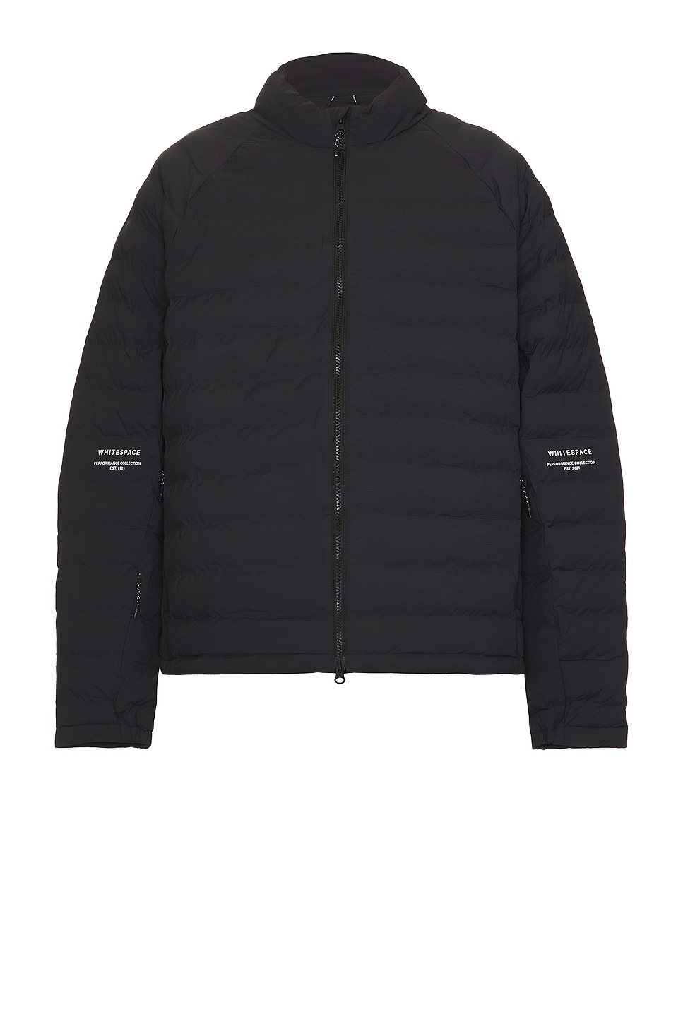 Whitespace Rec Insulated Ripstop Jacket in Black