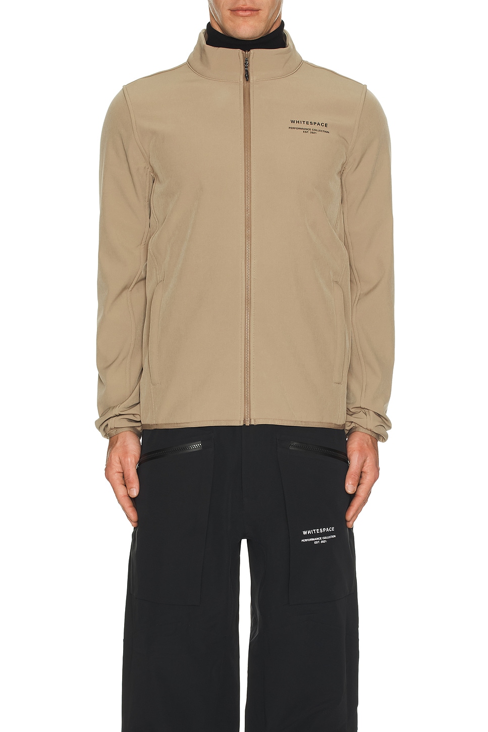 Image 1 of Whitespace 3-in-1 Performance 3L Jacket in Black & Dark Taupe