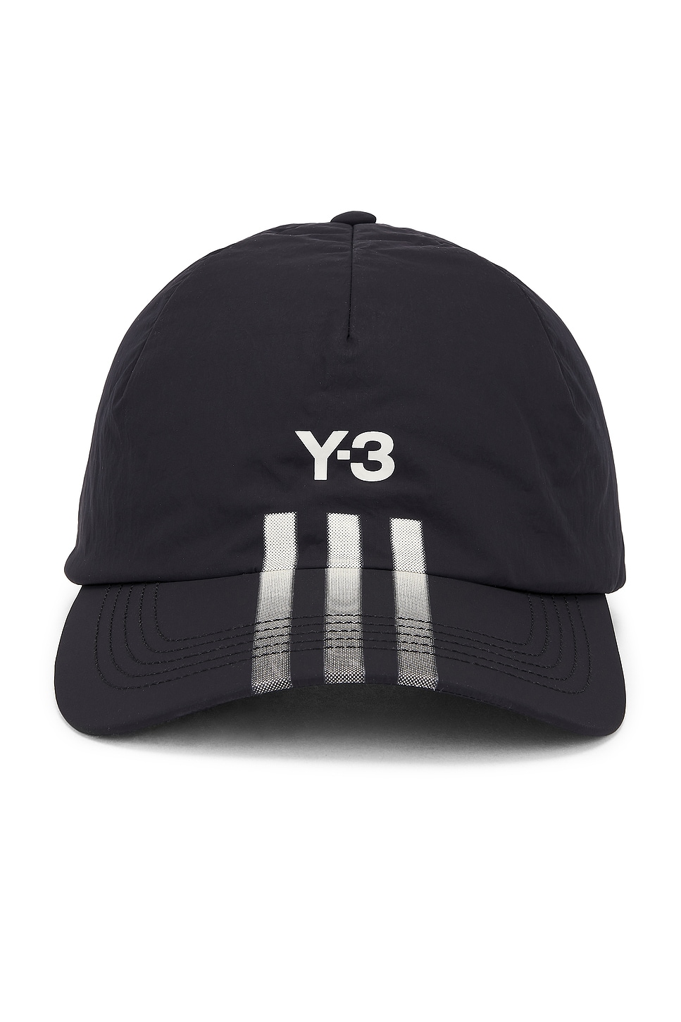 Stripe Cap in Black