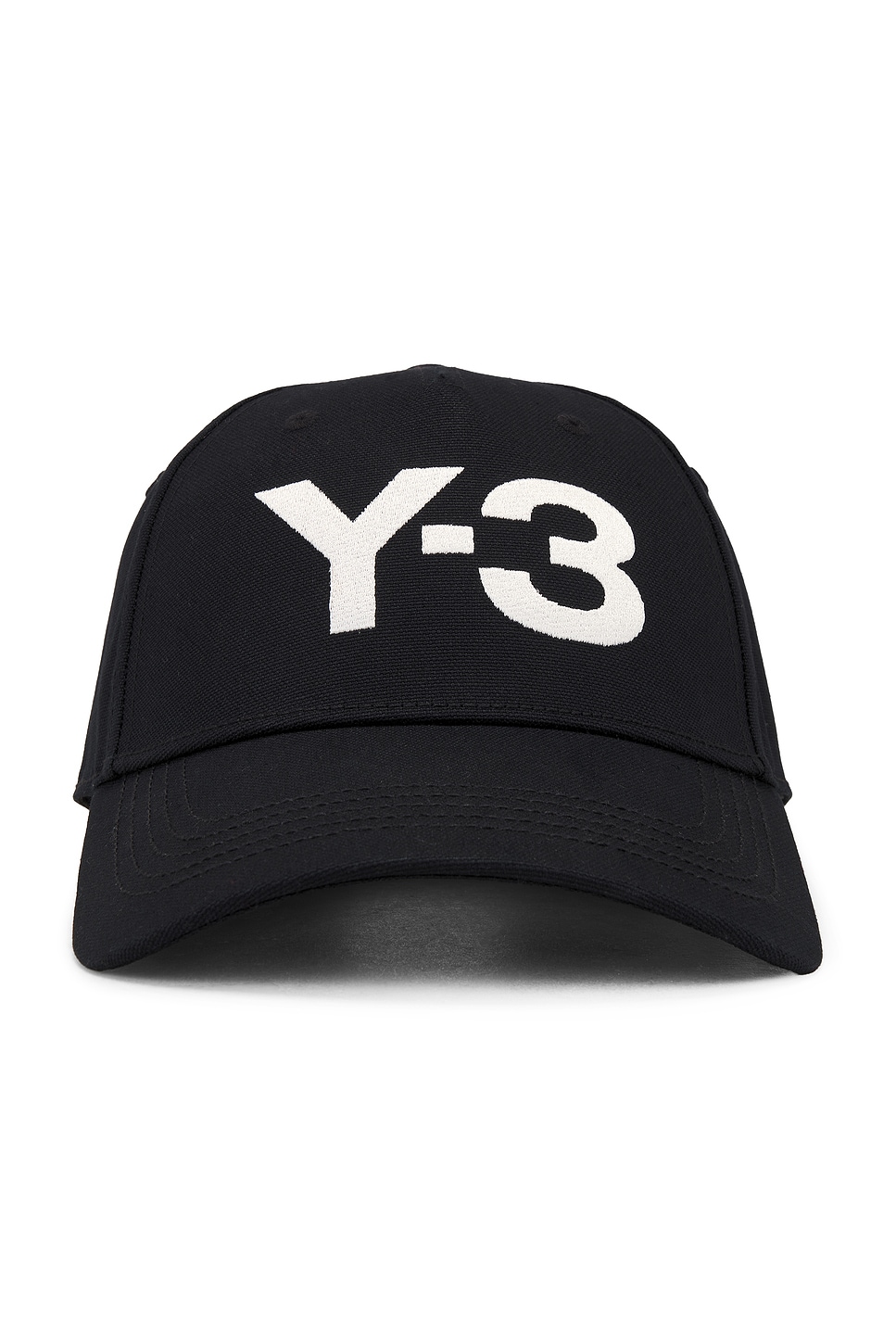 Y-3 Logo Cap in Black