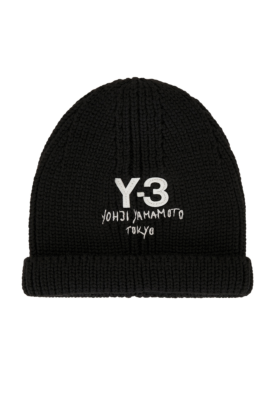 Y-3 Knit Beanie In Black