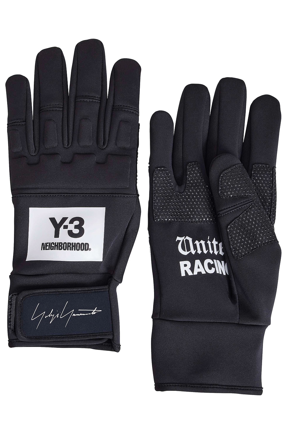 Y-3 Yohji Yamamoto X Nbhd Gloves In Black