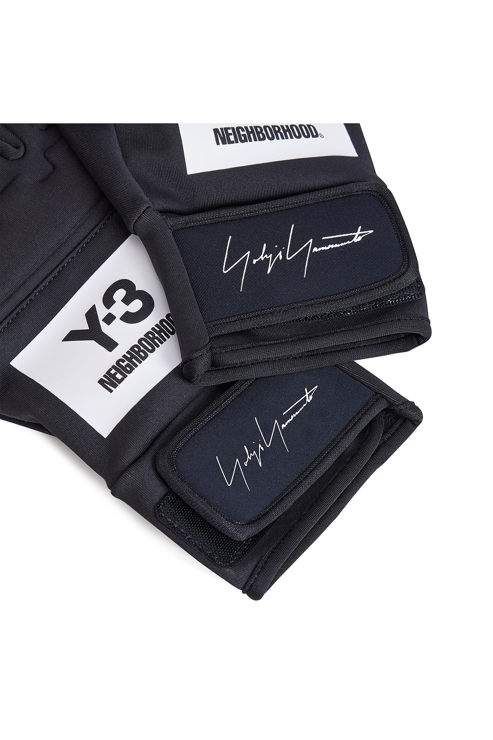 Y-3 Yohji Yamamoto X Nbhd Gloves In Black