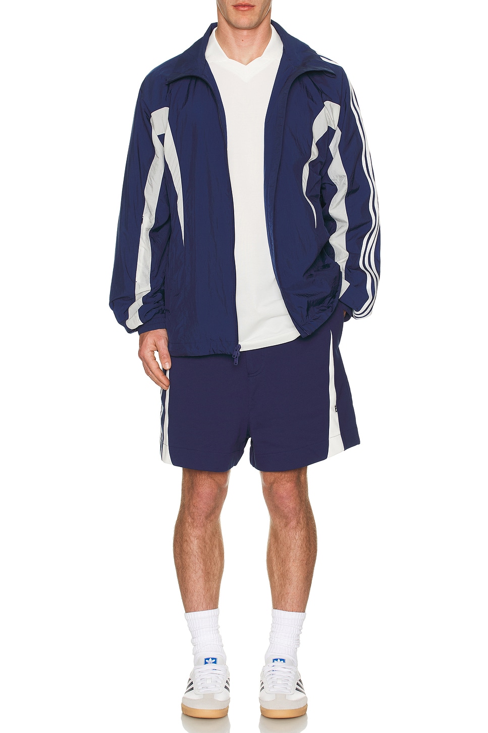 Image 1 of Y-3 Yohji Yamamoto Cutl Shorts in Dark Blue