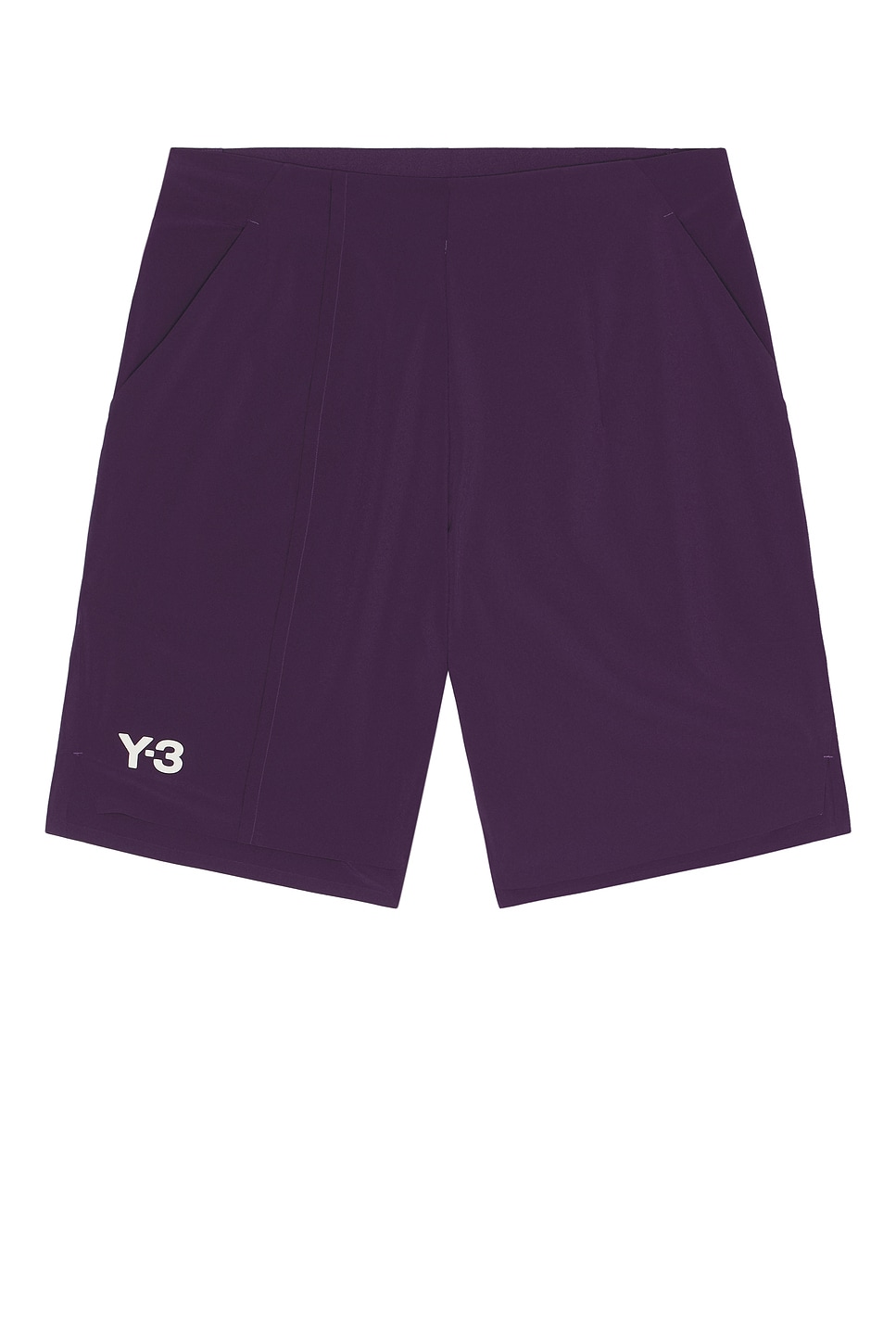 Image 1 of Y-3 Yohji Yamamoto Tennis Capsule Ergo Pro Shorts in Aurora Plum