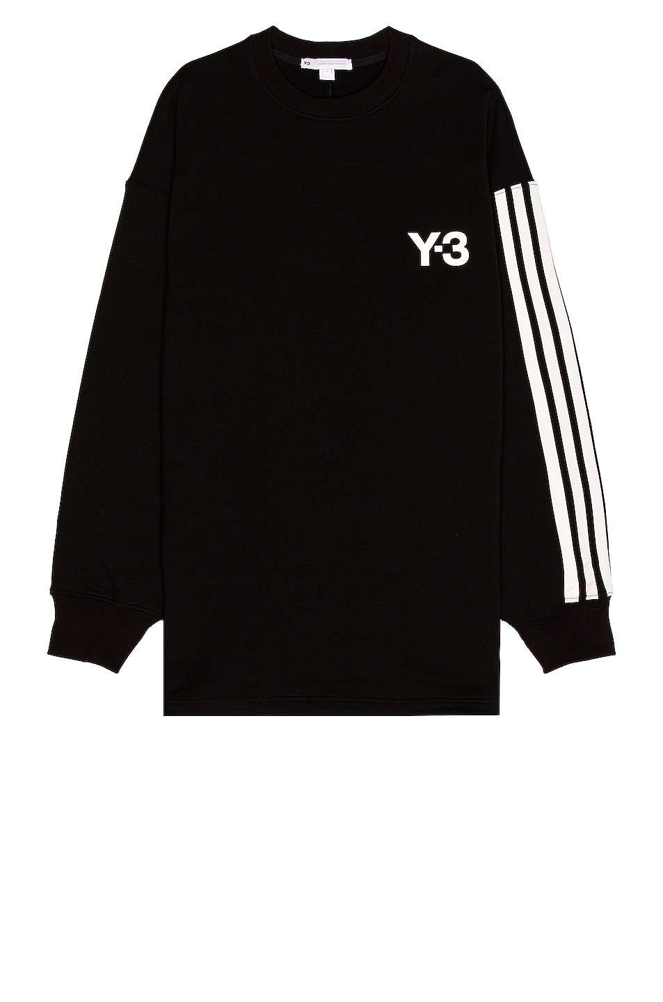 Image 1 of Y-3 Yohji Yamamoto CH1 Crew Sweatshirt in Black