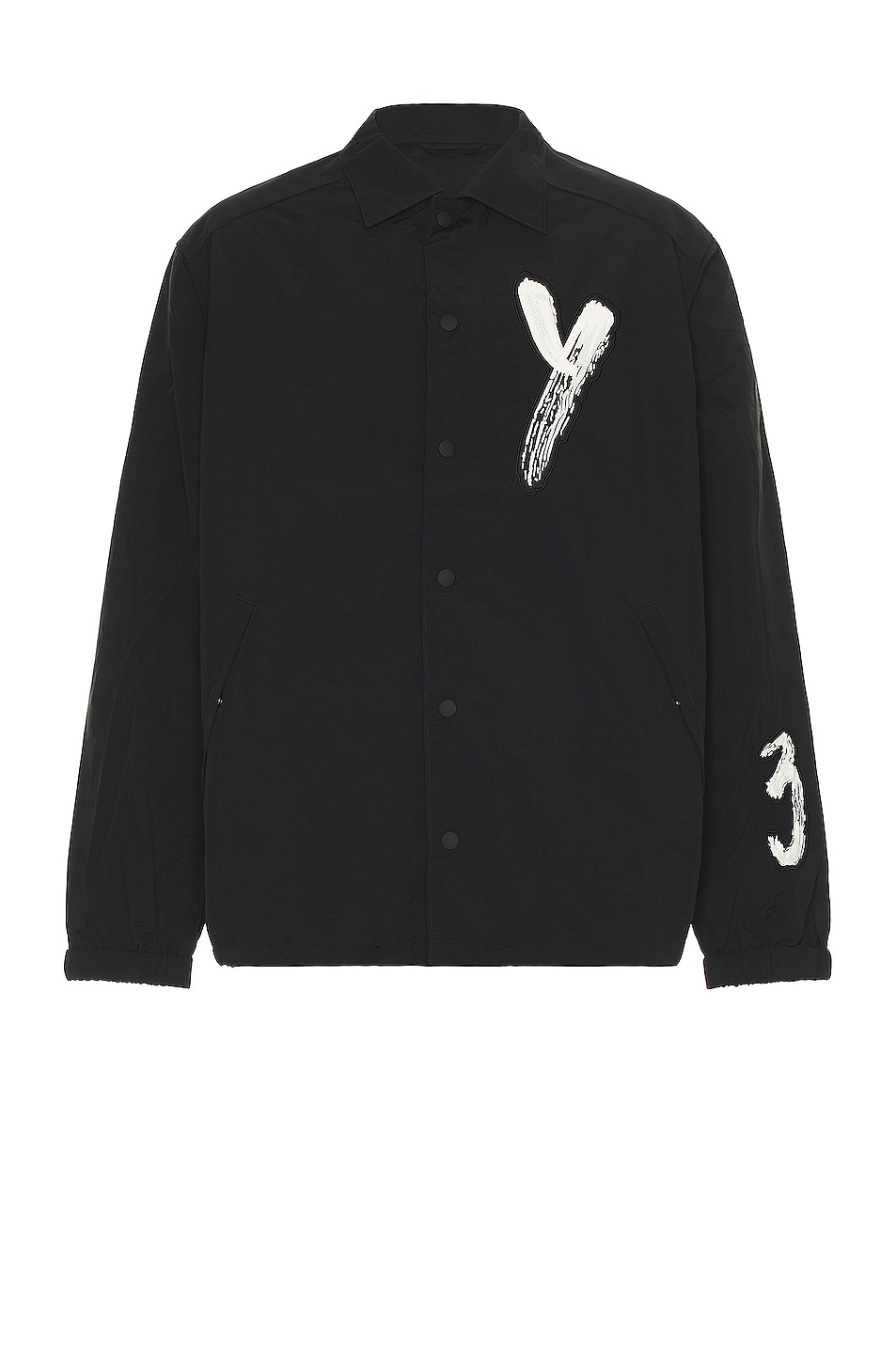 Image 1 of Y-3 Yohji Yamamoto Coach Jacket in Black