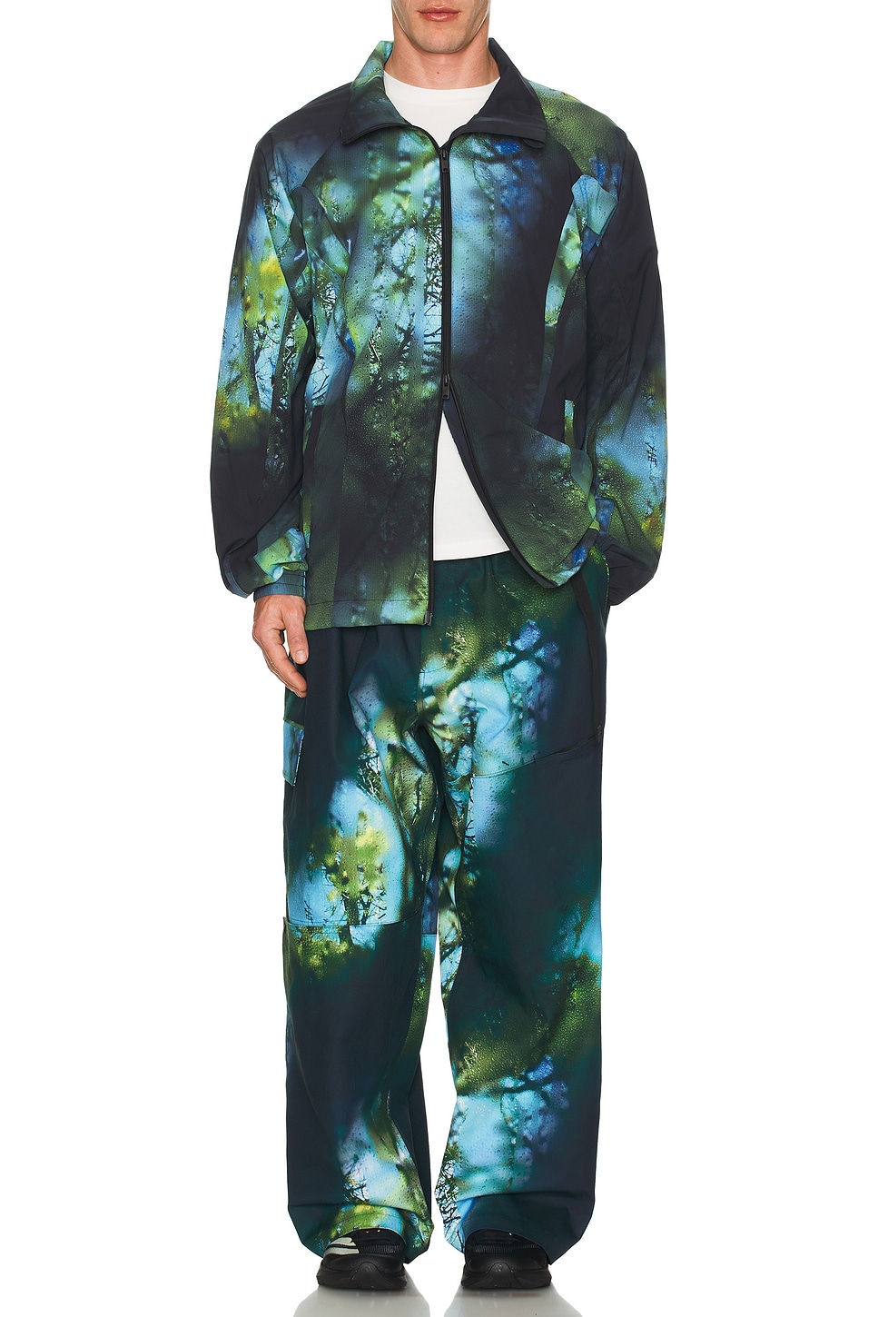 Image 1 of Y-3 Yohji Yamamoto Ripstop Jacket in Multi Color