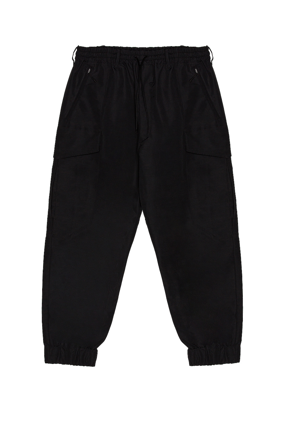 Image 1 of Y-3 Yohji Yamamoto Winter Nylon Cargo Pants in Black
