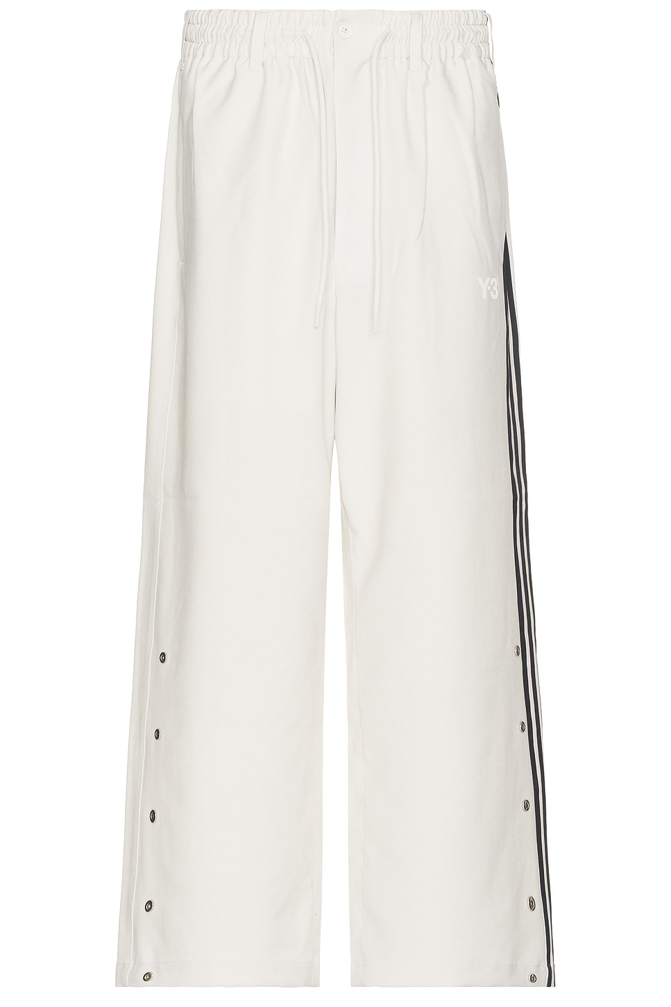 Shop Y-3 3 Stripes Pants In Orbit Grey