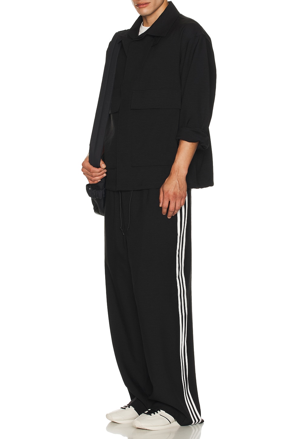 Image 1 of Y-3 Yohji Yamamoto Wire Pants in Black