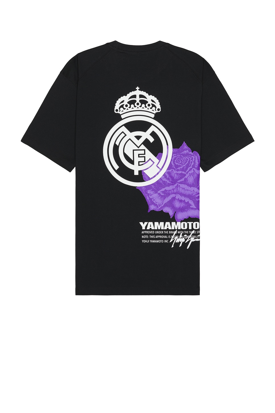 Image 1 of Y-3 Yohji Yamamoto x Real Madrid Merch Tee in Black