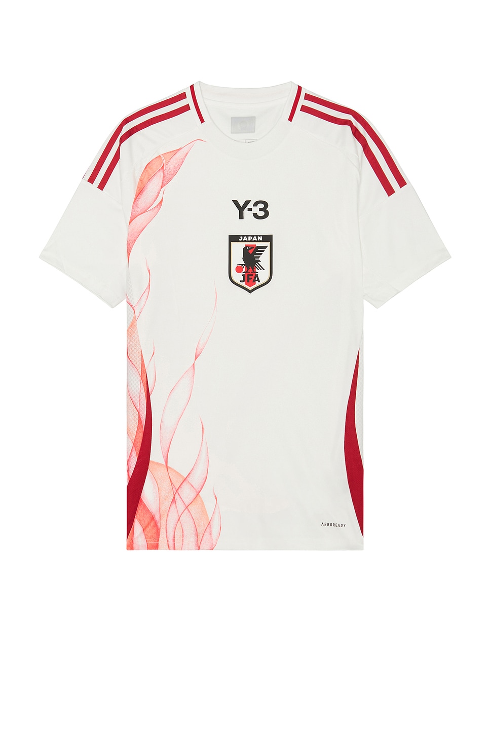 Image 1 of Y-3 Yohji Yamamoto x 2024 JFA Away Jersey in Core White