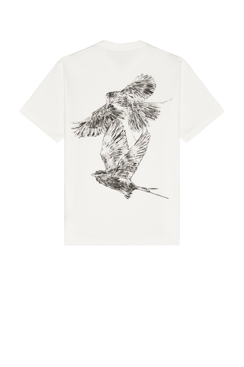 Image 1 of Y-3 Yohji Yamamoto U Tee in Core White