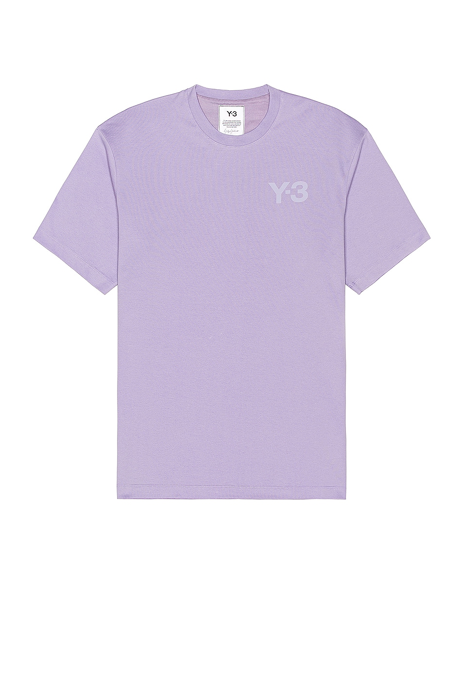 Image 1 of Y-3 Yohji Yamamoto Classic Chest Logo Tee in Hope