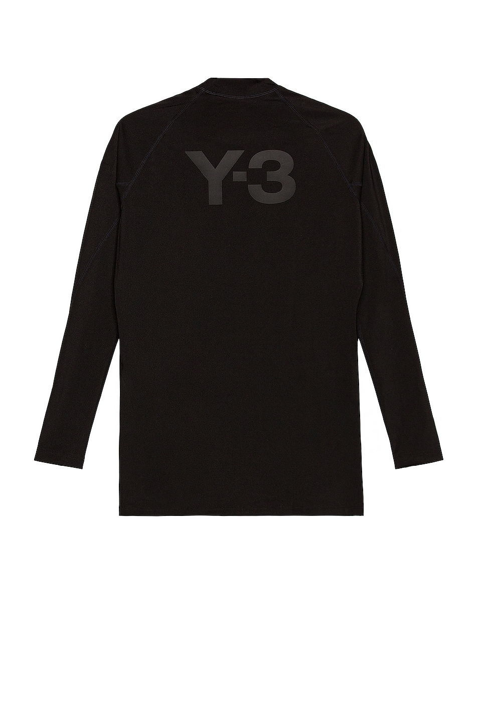 Image 1 of Y-3 Yohji Yamamoto Rash Guard in Black