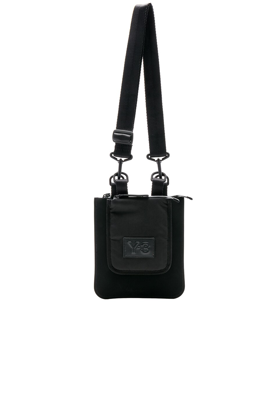 Image 1 of Y-3 Yohji Yamamoto Reporter Bag in Black