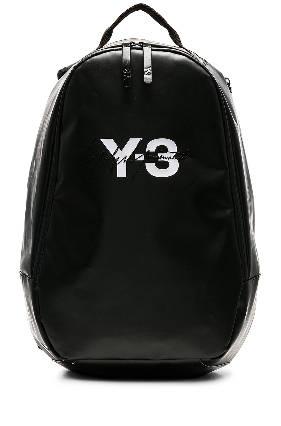 Image 1 of Y-3 Yohji Yamamoto Logo Backpack in Black