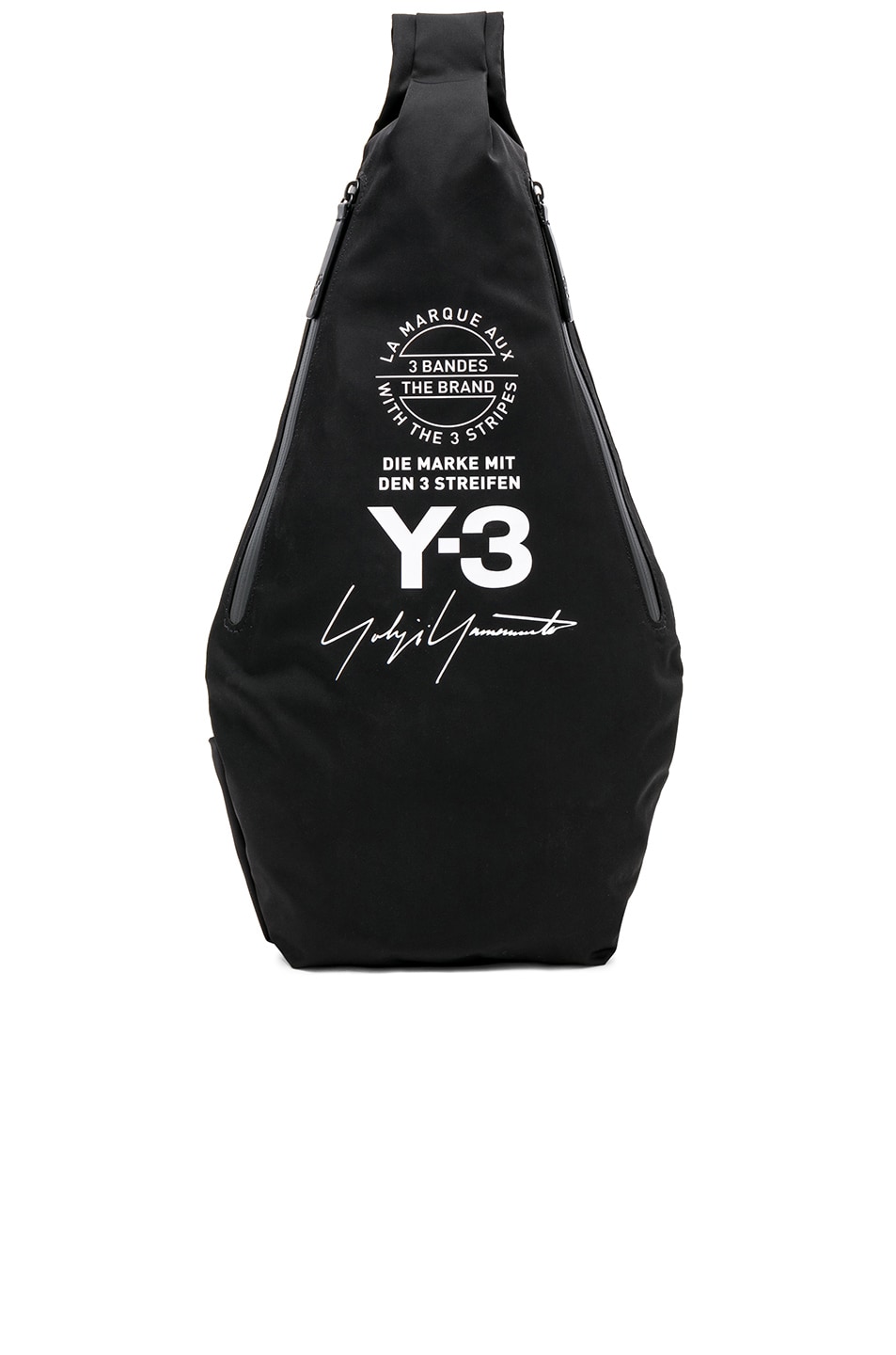 Image 1 of Y-3 Yohji Yamamoto Yohji Messenger Bag in Black