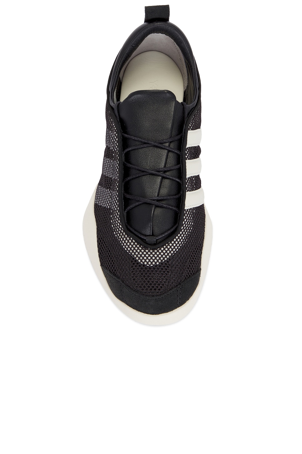 Image 4 of Y-3 Y-3 Regu Sneaker in Black & Talc