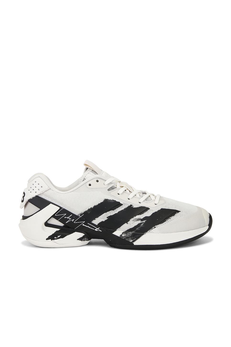 Image 1 of Y-3 Yohji Yamamoto Tennis Capsule Adizero Ubersonic Sneaker in Orbit Grey, Black, & White