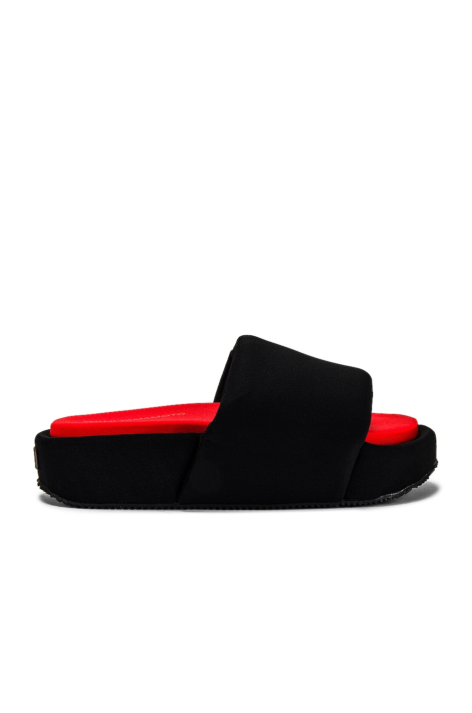 Image 1 of Y-3 Yohji Yamamoto Slide Sandal in Black