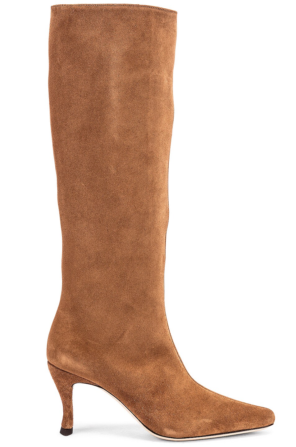 Image 1 of BY FAR Stevie 42 Leather Boot in Brown