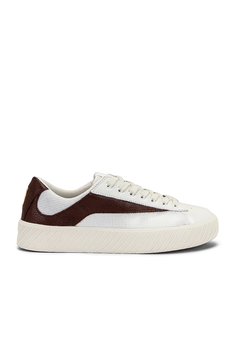 Image 1 of BY FAR Rodina Sneaker in White & Tabac
