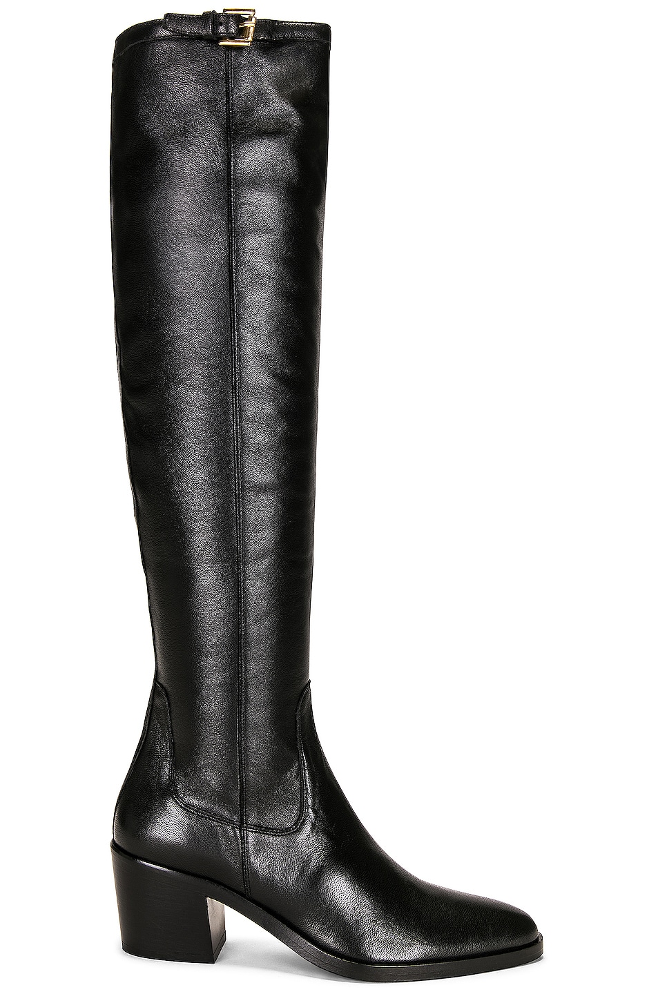 Image 1 of BY FAR Esteban Nappa Leather Boot in Black