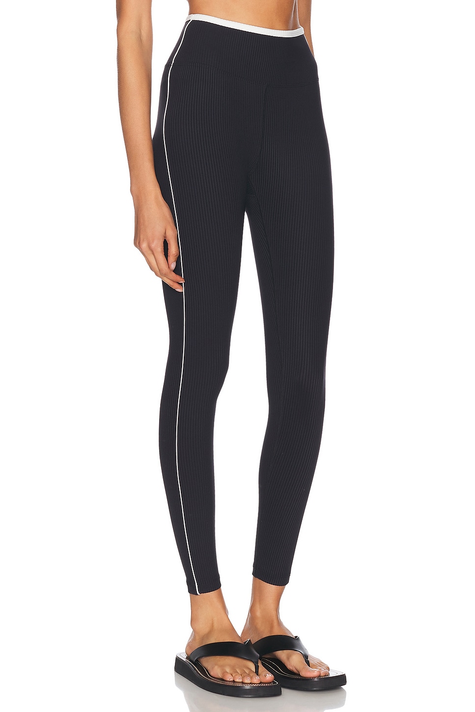 Shop Year Of Ours Ribbed Two Tone Track Legging