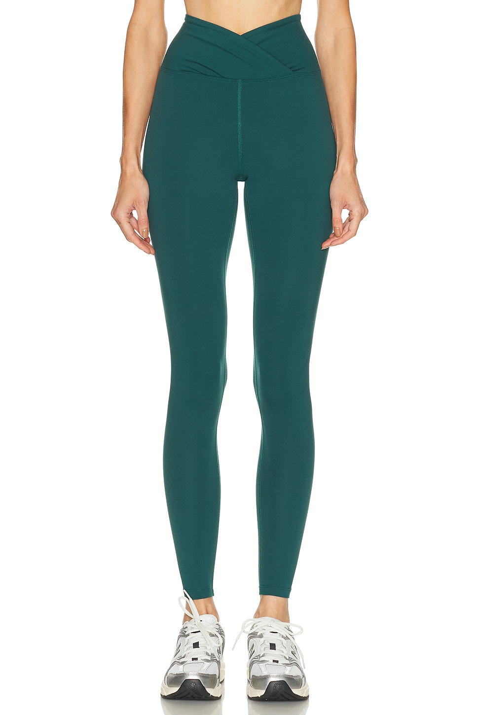 Image 1 of YEAR OF OURS Stretch Veronica Legging in Deep Pine